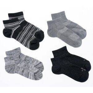 Tommie Copper Compression Unisex 4 UltraTemp & Ultraguard Ankle Socks MEDIUM